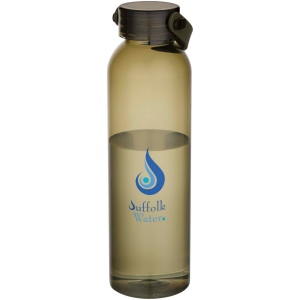 Bouteille d’eau Alti de 630 ml en plastique recyclé certifié RCS 13