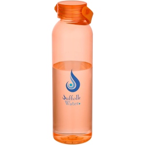 Bouteille d’eau Alti de 630 ml en plastique recyclé certifié RCS 14