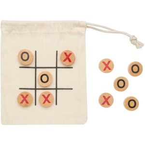 Jeu de morpion Whorl en bois 4