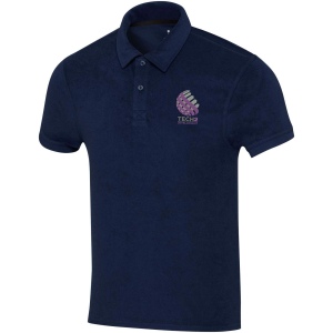 Polo Akoya unisexe en tissu éponge recyclé 13