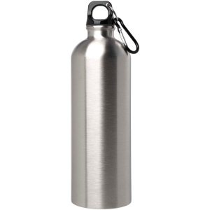 Bouteille d'eau Oregon de 750 ml simple paroi en acier recyclé certifié RCS avec mousqueton 23