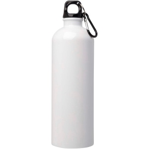 Bouteille d'eau Oregon de 750 ml simple paroi en acier recyclé certifié RCS avec mousqueton 24