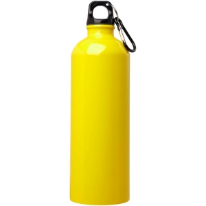 Bouteille d'eau Oregon de 750 ml simple paroi en acier recyclé certifié RCS avec mousqueton 25