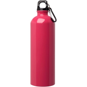 Bouteille d'eau Oregon de 750 ml simple paroi en acier recyclé certifié RCS avec mousqueton 18