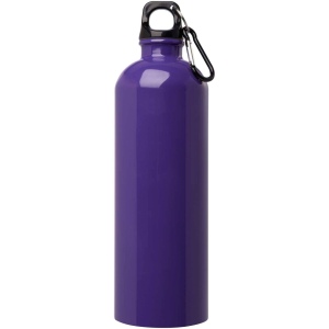 Bouteille d'eau Oregon de 750 ml simple paroi en acier recyclé certifié RCS avec mousqueton 20