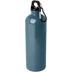 Bouteille d'eau Oregon de 750 ml simple paroi en acier recyclé certifié RCS avec mousqueton 5