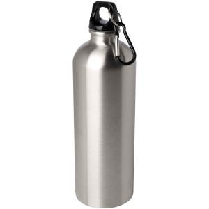 Bouteille d'eau Oregon de 750 ml simple paroi en acier recyclé certifié RCS avec mousqueton 11