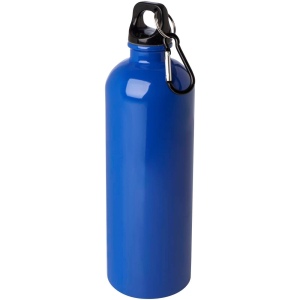 Bouteille d'eau Oregon de 750 ml simple paroi en acier recyclé certifié RCS avec mousqueton 10