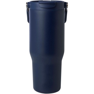 Gobelet avec isolation sous vide Bronx en cuivre et acier inoxydable recyclé certifié RCS Bronx de 900 ml avec couvercle à double fonction 20
