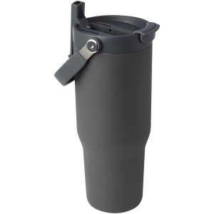 Gobelet avec isolation sous vide Bronx en cuivre et acier inoxydable recyclé certifié RCS Bronx de 900 ml avec couvercle à double fonction 24