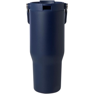 Gobelet avec isolation sous vide Bronx en cuivre et acier inoxydable recyclé certifié RCS Bronx de 900 ml avec couvercle à double fonction 10