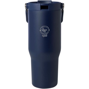 Gobelet avec isolation sous vide Bronx en cuivre et acier inoxydable recyclé certifié RCS Bronx de 900 ml avec couvercle à double fonction 15