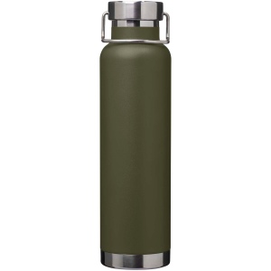 Bouteille avec isolation sous vide Astra de 650 ml en cuivre et acier inoxydable recyclé certifié RCS 10