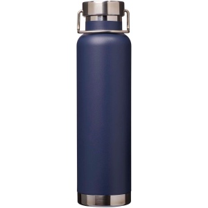 Bouteille avec isolation sous vide Astra de 650 ml en cuivre et acier inoxydable recyclé certifié RCS 12