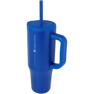 Gobelet isotherme Brady 900 ml certifié RCS avec paille en silicone 21