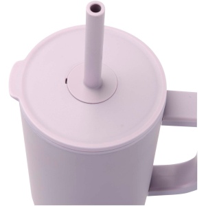 Gobelet isotherme Brady 900 ml certifié RCS avec paille en silicone 32