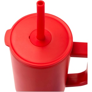 Gobelet isotherme Brady 900 ml certifié RCS avec paille en silicone 34