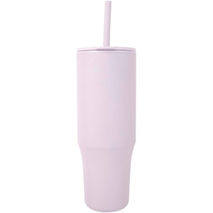Gobelet isotherme Brady 900 ml certifié RCS avec paille en silicone 11