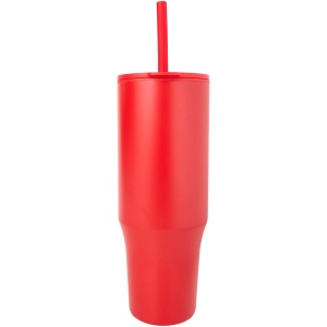 Gobelet isotherme Brady 900 ml certifié RCS avec paille en silicone 13
