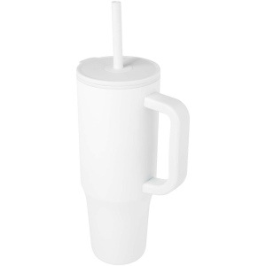 Gobelet isotherme Brady 900 ml certifié RCS avec paille en silicone 8