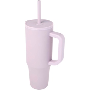 Gobelet isotherme Brady 900 ml certifié RCS avec paille en silicone 4
