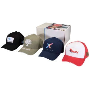 Coffret d'échantillons de casquettes recyclées 2