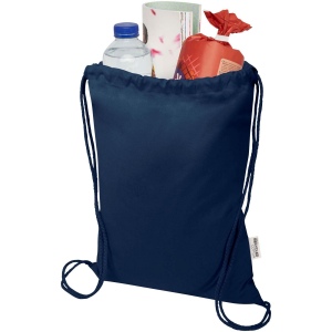 Sac de 5 L avec cordon Oregon Blend en coton recyclé 140 g/m² certifié GRS 22