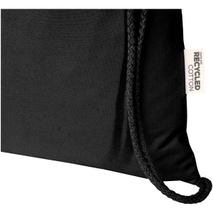 Sac de 5 L avec cordon Oregon Blend en coton recyclé 140 g/m² certifié GRS 26