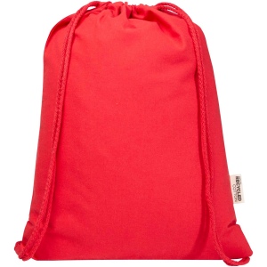 Sac de 5 L avec cordon Oregon Blend en coton recyclé 140 g/m² certifié GRS 11