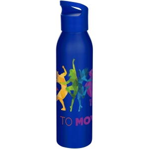 Bouteille d’eau Sky de 650 ml en acier inoxydable recyclé certifié RCS à simple paroi 20