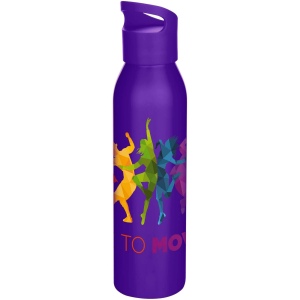 Bouteille d’eau Sky de 650 ml en acier inoxydable recyclé certifié RCS à simple paroi 21