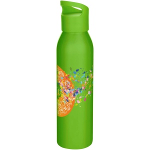 Bouteille d’eau Sky de 650 ml en acier inoxydable recyclé certifié RCS à simple paroi 18