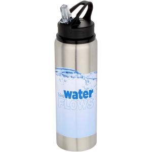 Bouteille d’eau Fitz de 800 ml en acier inoxydable recyclé certifié RCS à simple paroi 11