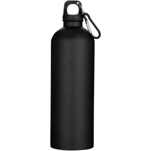 Bouteille d’eau Oregon de 750 ml en acier inoxydable à simple paroi certifiée RCS, recyclé mat avec mousqueton 6