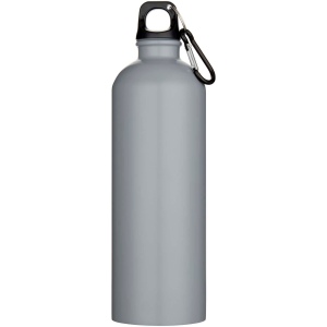 Bouteille d’eau Oregon de 750 ml en acier inoxydable à simple paroi certifiée RCS, recyclé mat avec mousqueton 7