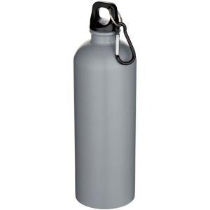 Bouteille d’eau Oregon de 750 ml en acier inoxydable à simple paroi certifiée RCS, recyclé mat avec mousqueton 3