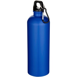 Bouteille d’eau Oregon de 750 ml en acier inoxydable à simple paroi certifiée RCS, recyclé mat avec mousqueton 4