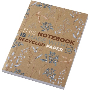 Cahier kraft Novella Austen A5 recyclé à couverture souple de 100 feuilles 2