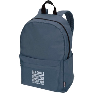 Sac à dos pour ordinateur portable Byron de 16 L et 14" en matériaux recyclés certifiés GRS 25