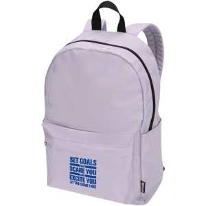 Sac à dos pour ordinateur portable Byron de 16 L et 14" en matériaux recyclés certifiés GRS 26