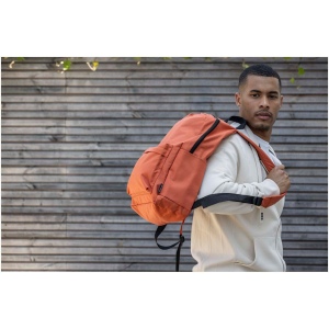 Sac à dos pour ordinateur portable Byron de 16 L et 14" en matériaux recyclés certifiés GRS 82
