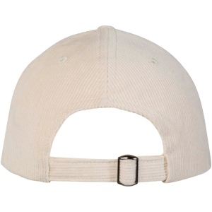 Casquette 6 panneaux Hutton en velours côtelé recyclé 17
