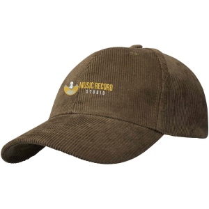 Casquette 6 panneaux Hutton en velours côtelé recyclé 11