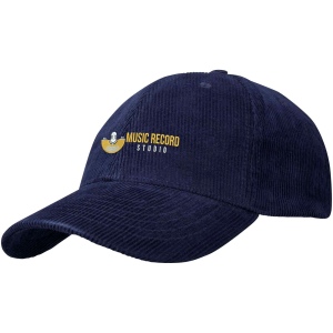 Casquette 6 panneaux Hutton en velours côtelé recyclé 12