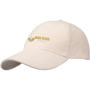 Casquette 6 panneaux Hutton en velours côtelé recyclé 13