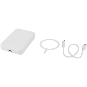 Batterie de secours Acrab magnétique sans fil de 5 000 mAh et 15 W avec PD de 20 W - fabriquée en plastique recyclé 13