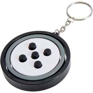 Porte-clés fidget gyroscope en plastique recyclé Spinx 2