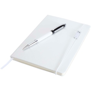 Ensemble carnet à couverture rigide A5 et stylo roller Legato Elegance 31