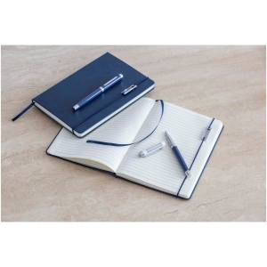 Ensemble carnet à couverture rigide A5 et stylo roller Legato Elegance 39