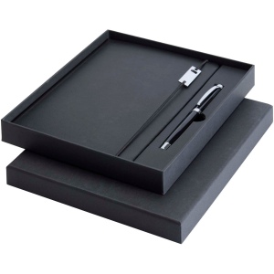Ensemble carnet à couverture rigide A5 et stylo roller Legato Elegance